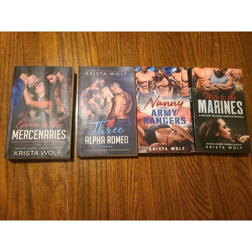 A MILITARY REVERSE HAREM ROMANCE By Krista Wolf (Read Description)